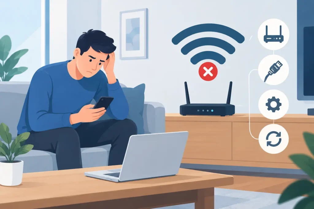 Wifi virker ikke hjemme? Find fejlen hurtigt